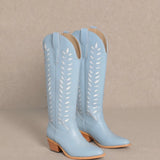 LUCIA BLUE WESTERN BOOTS MIIM (size 6 left)