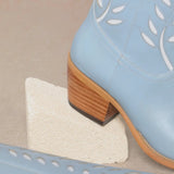 LUCIA BLUE WESTERN BOOTS MIIM (size 6 left)