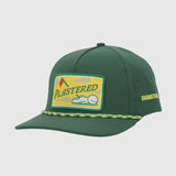 Plastered Green Patch Hat