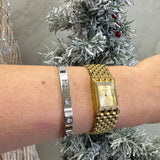 SILVER STUDDED BRACELET - STERLING SILVER