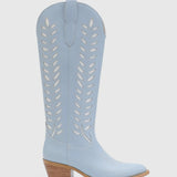 LUCIA BLUE WESTERN BOOTS MIIM (size 6 left)