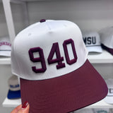 VINTAGE MAROON 940 HAT