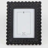 BLACK 9"x11" WOOD PHOTO FRAME