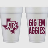A&M FOAM CUPS - 10 PACK