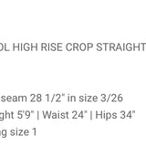 RISEN MEDIUM TUMMY CONTROL HR STRAIGHT JEANS