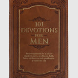 101 DEVOTIONS FOR MEN FAUX LEATHER