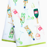 COCKTAILS COTTON LINEN TEA TOWEL