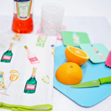 COCKTAILS COTTON LINEN TEA TOWEL