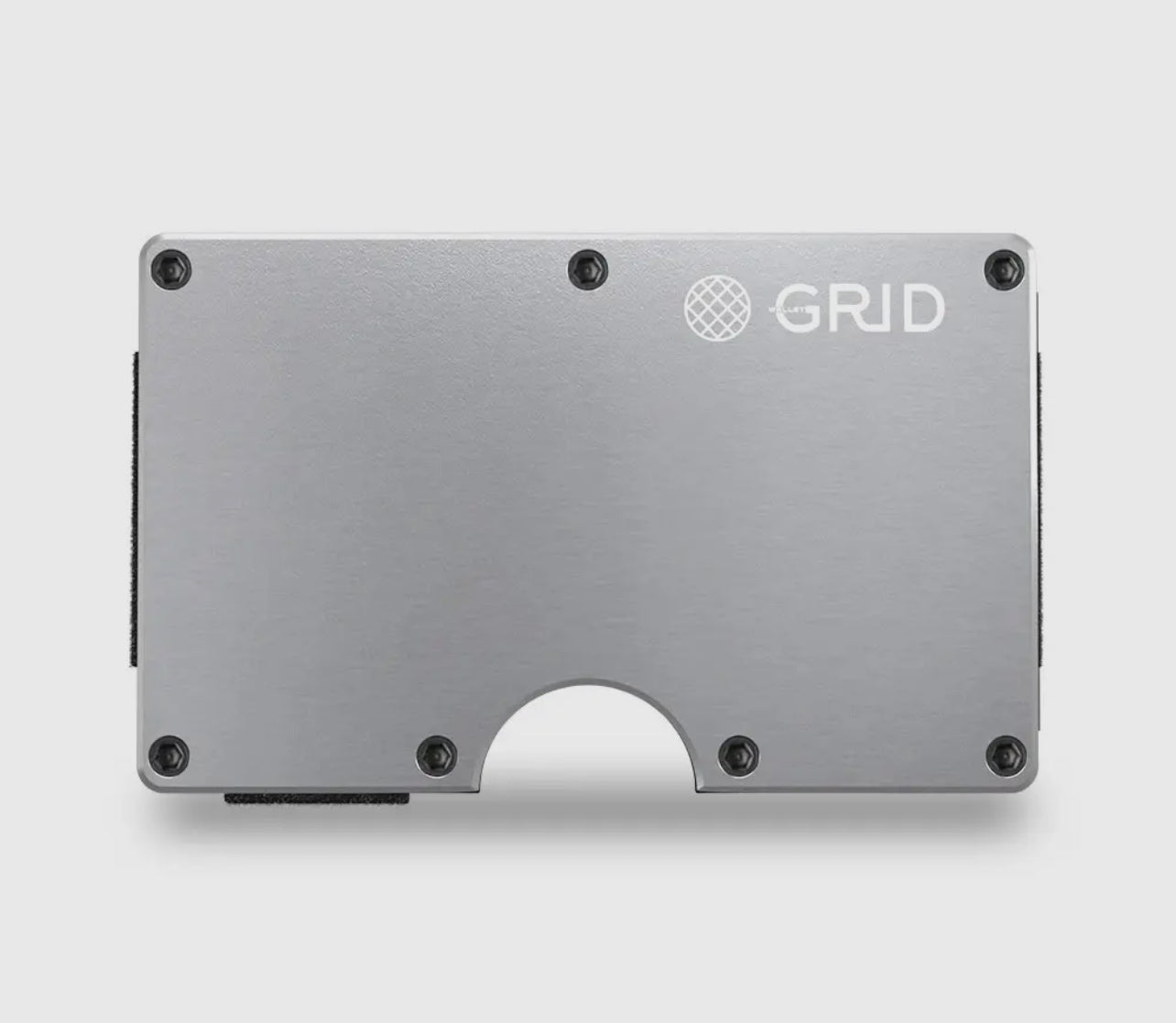 GRID WALLET- SILVER ALUMINUM