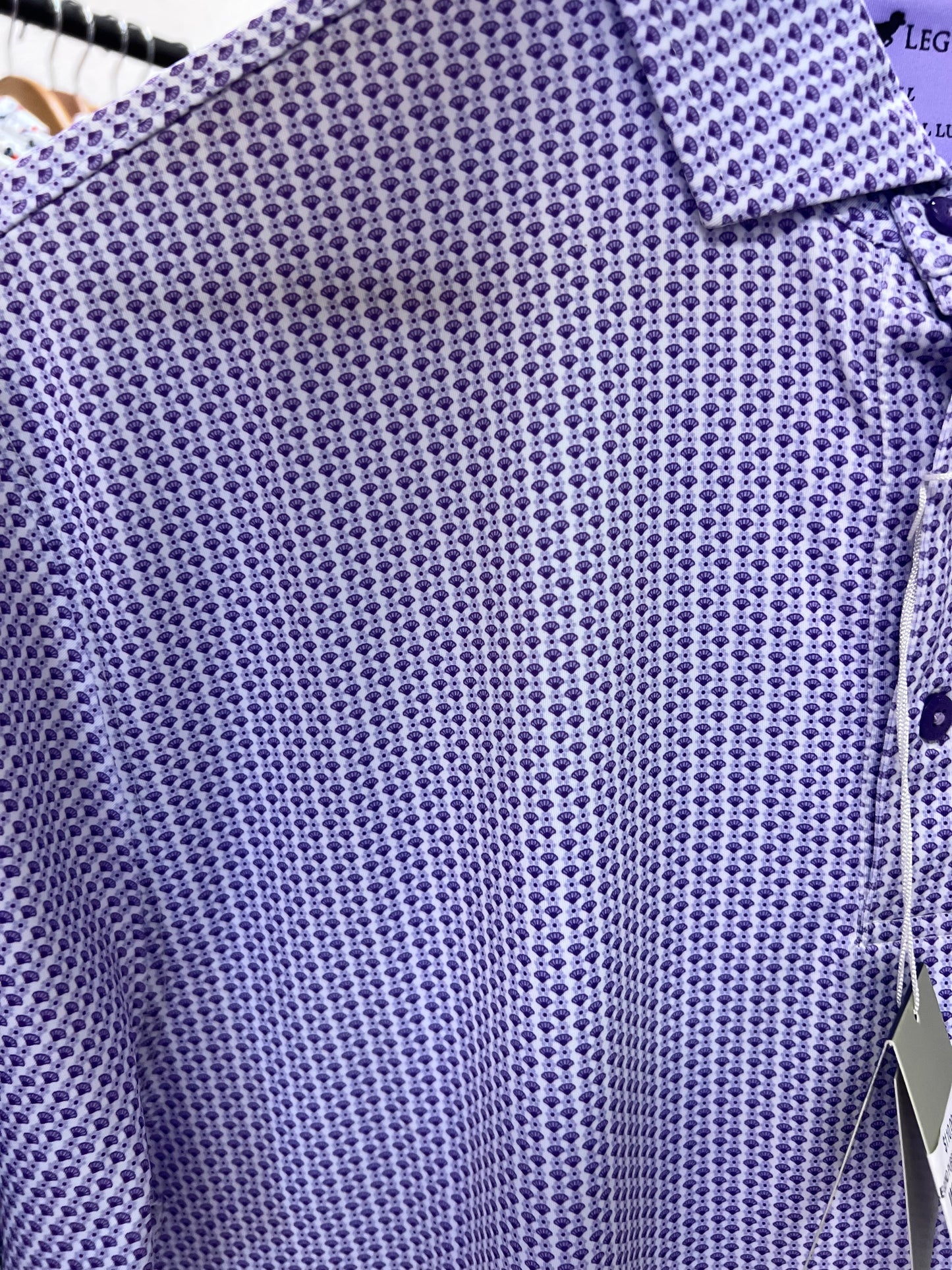 HORN LEGEND PURPLE SHELL POLO - small left