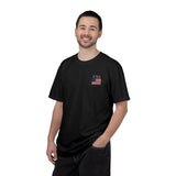 VINTAGE EMBROIDERED USA T SHIRT | UNISEX