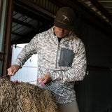 Burlebo - Blaze Tech Quarter Zip - Classic Deer Camo