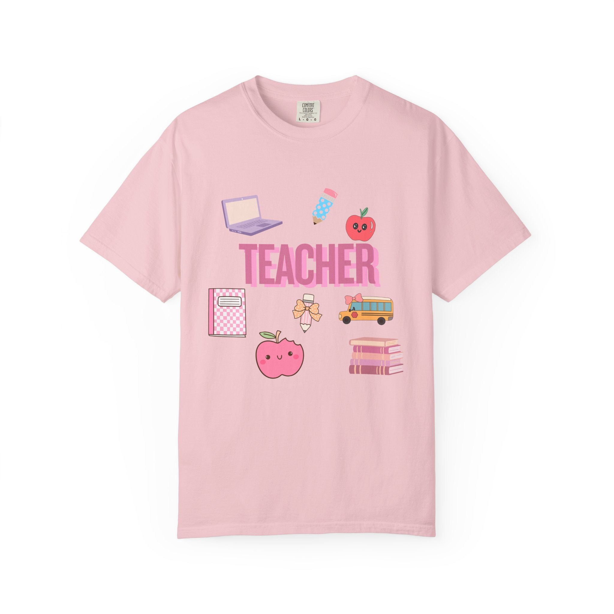 Teacher Icons T-Shirt | Cute School Staff Gift