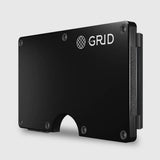 GRID WALLET - BLACK ALUMINUM