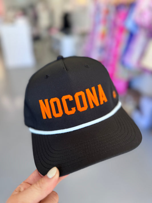 BLACK VINTAGE NOCONA HAT