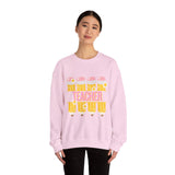 Teacher Pencil Crewneck Sweatshirt | Cute Pink & Yellow Teacher Appreciation Gift