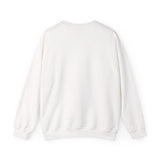 Teacher Icons Crewneck Sweatshirt — Cute Pink School Graphics