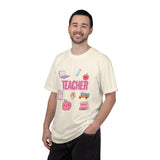Teacher Icons T-Shirt | Cute School Staff Gift