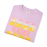 Teacher Pencil & Apple Graphic T-Shirt | Cute Back-to-School Gift for Educators