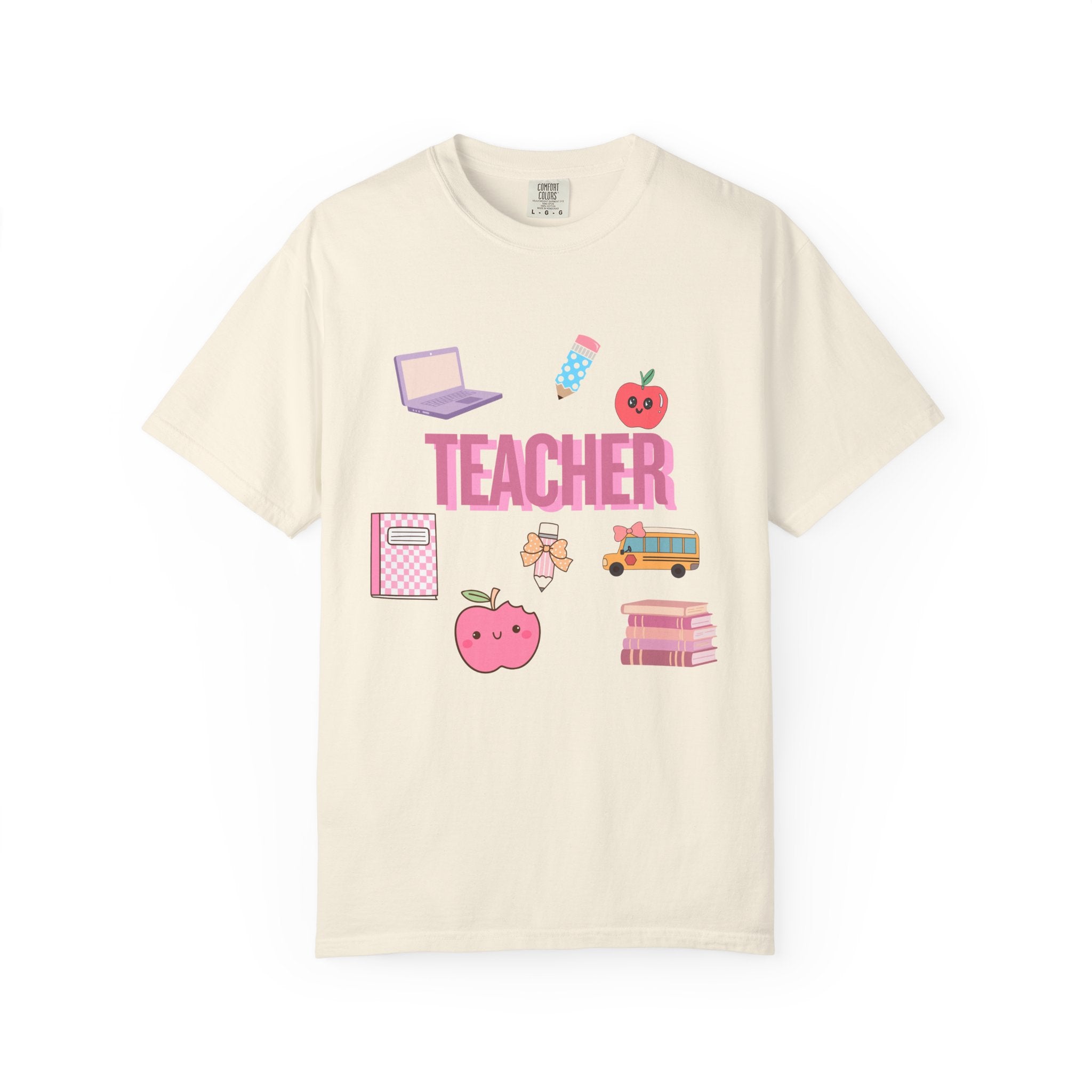 Teacher Icons T-Shirt | Cute School Staff Gift