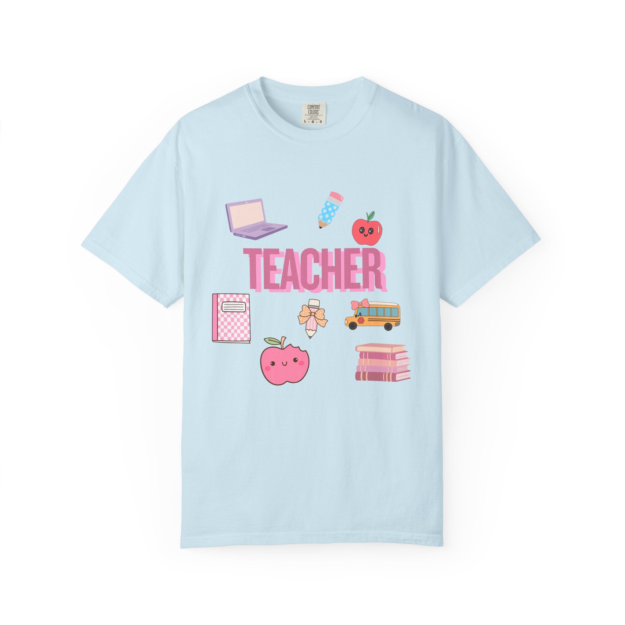 Teacher Icons T-Shirt | Cute School Staff Gift
