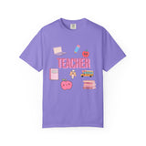 Teacher Icons T-Shirt | Cute School Staff Gift