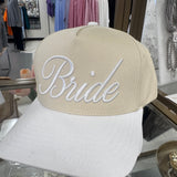 WHITE BRIDE HAT