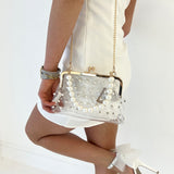 PEARL CLEAR PURSE