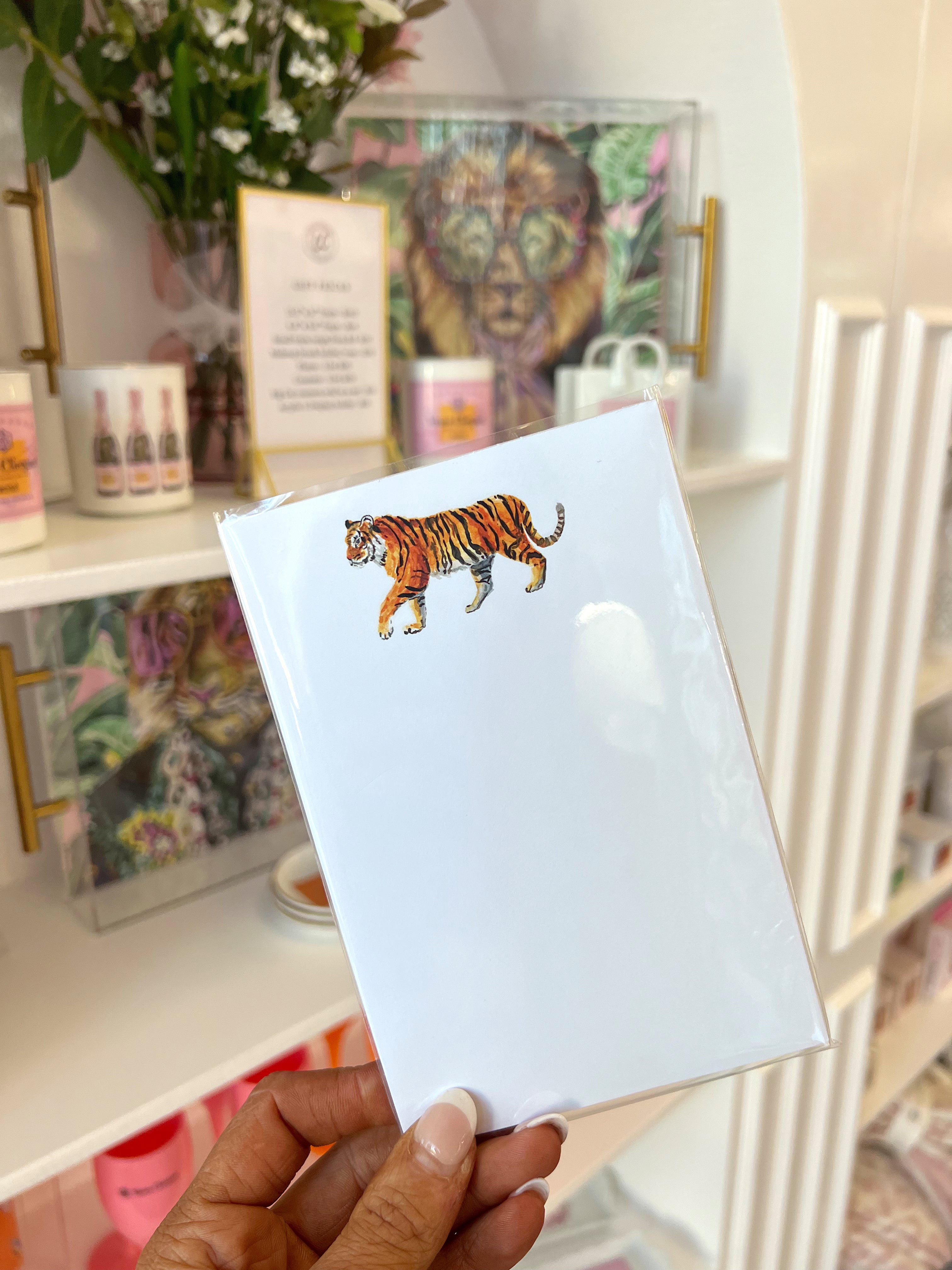 TIGER NOTEPAD – Classy and Company