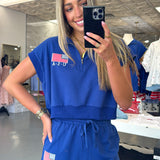 NAVY USA SHORTS + TOP SET