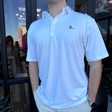 WHITE ROOST SOLID POLO - FIELDSTONE