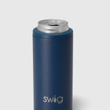 SWIG NAVY SKINNY CAN COOLER 12oz
