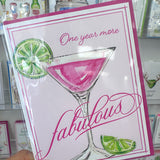 ONE YEAR MORE FABULOUS CARD
