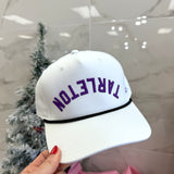 VINTAGE WHITE TARLETON HAT