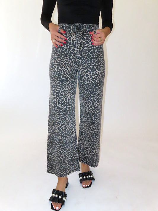 LEOPARD PRINT PANTS