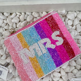 MRS COLORFUL BEADED COINPURSE