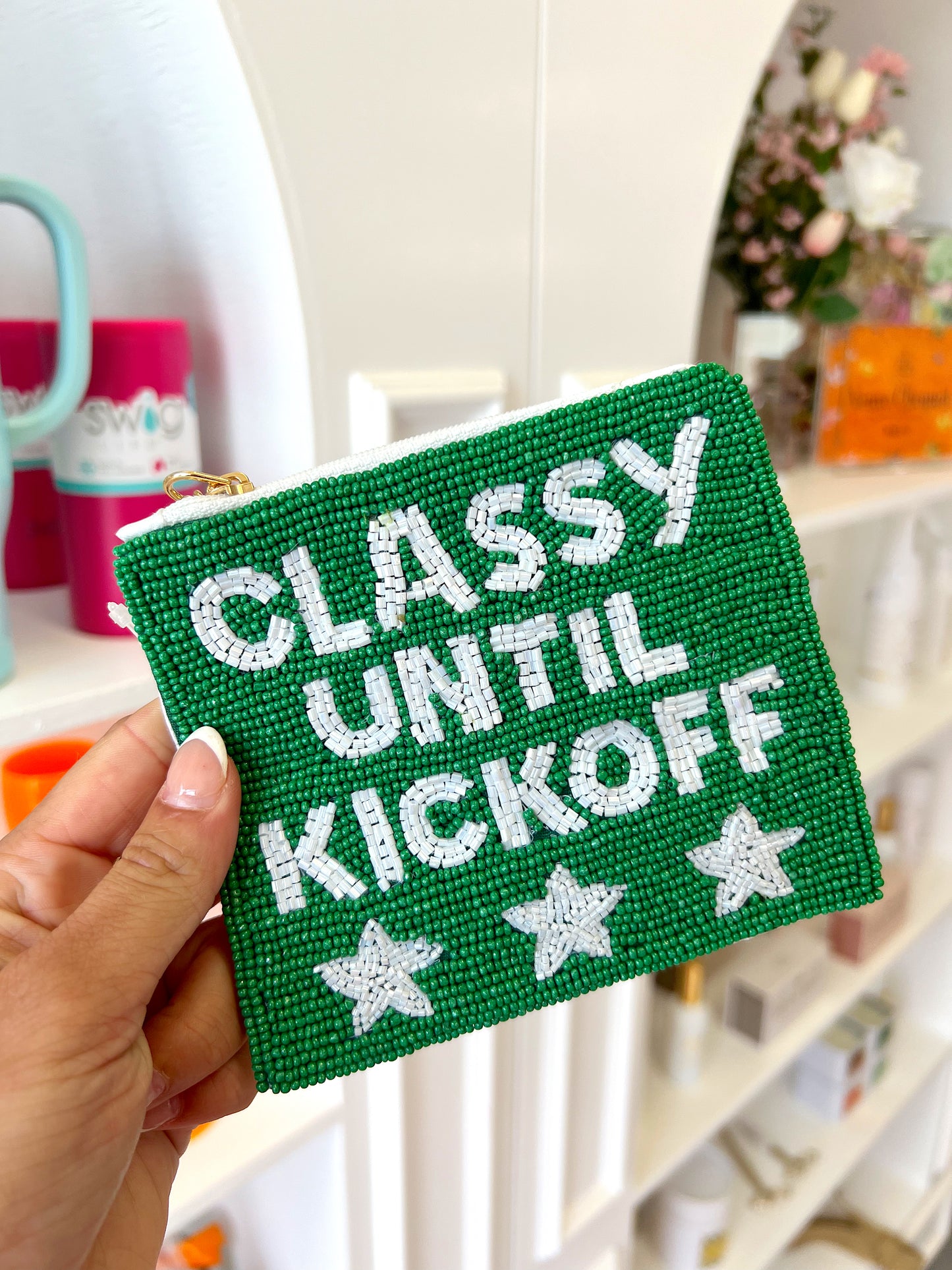 CLASSY UNTIL KICKOFF COINPURSE