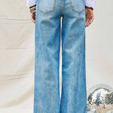 Pearl High Rise Denim Jeans
