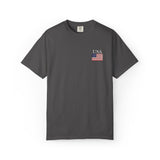 VINTAGE EMBROIDERED USA T SHIRT | UNISEX