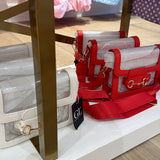 WHITE HORSEBIT CLEAR PURSE