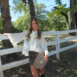 Brown Mini Skirt With Pockets
