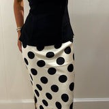 LBK BLACK TAILORED STRAPLESS TOP