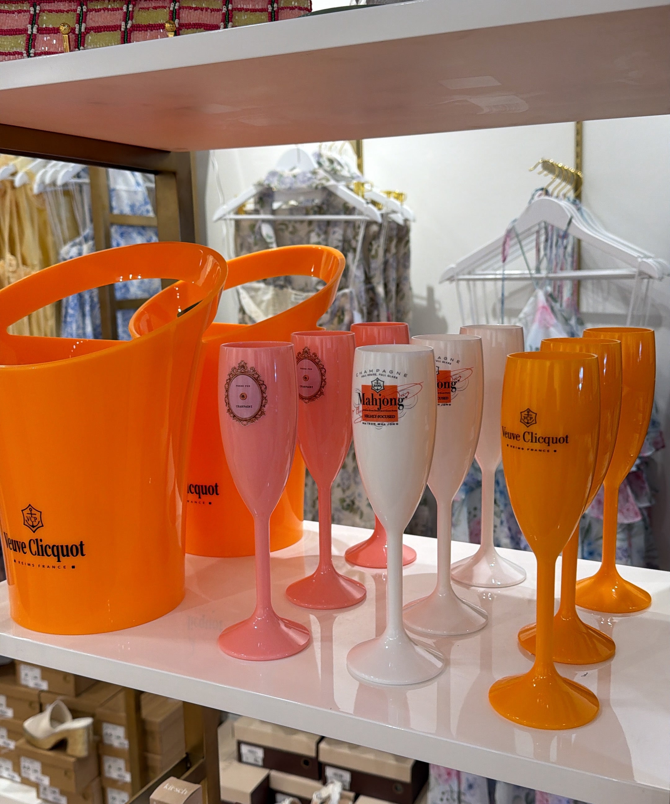 MAHJONG CHAMPAGNE FLUTE