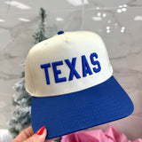 VINTAGE BLUE TEXAS HAT