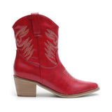 Red Western Cowboy Boot