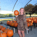 ANIMAL PRINT SEUEDE SET