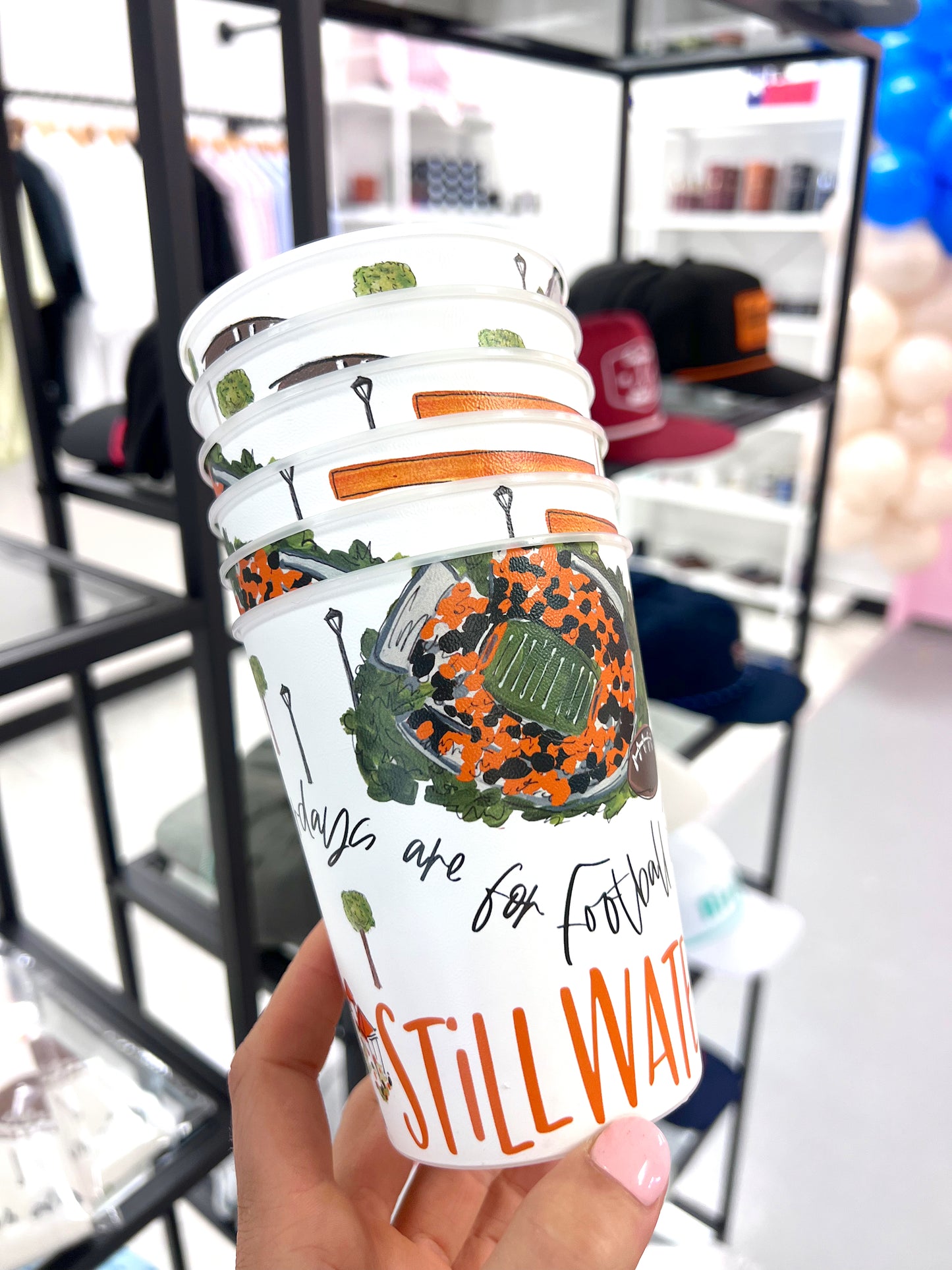 STILLWATER, OK REUSABLE CUPS