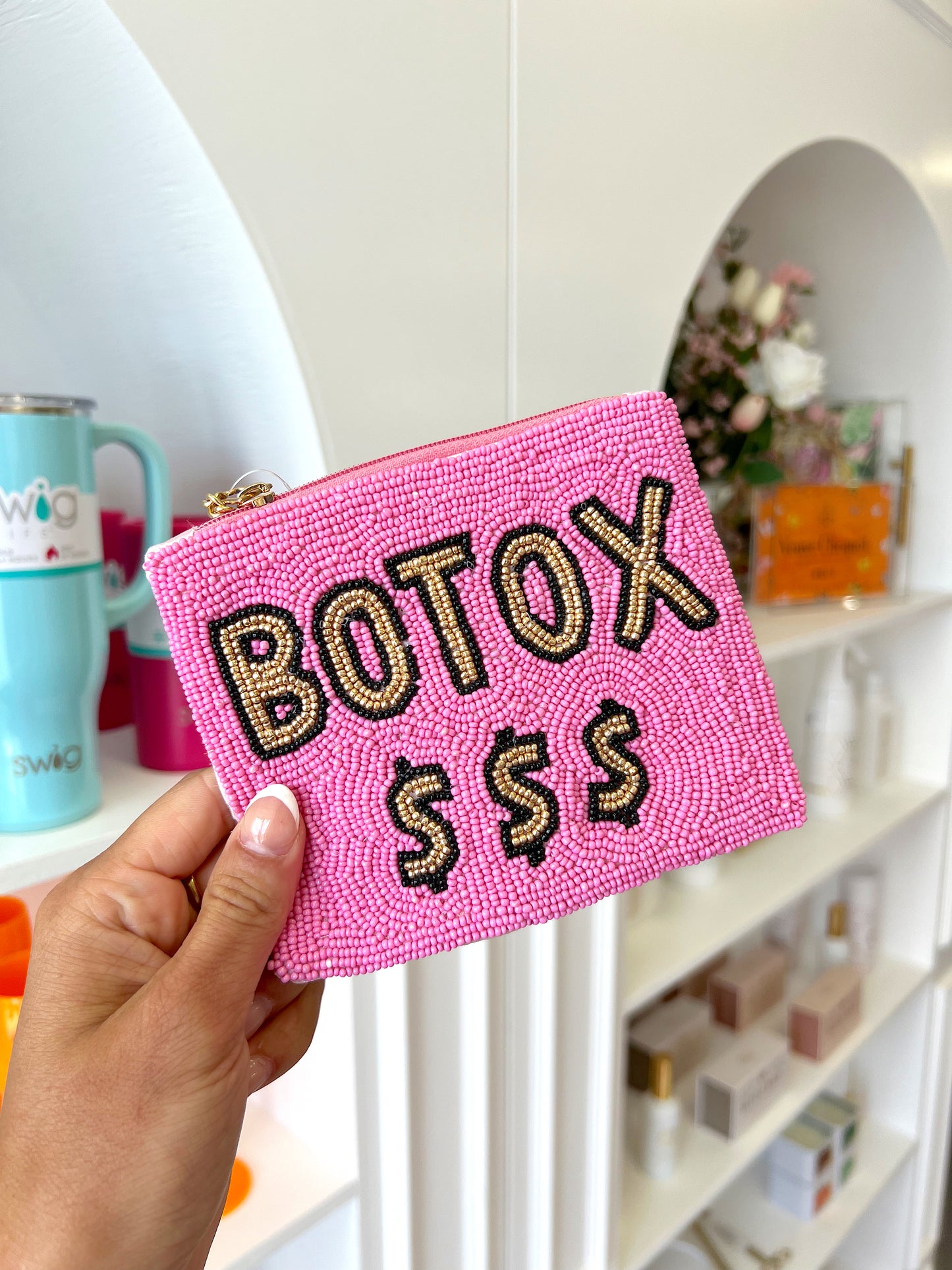 PINK BOTOX $$$ COINPURSE