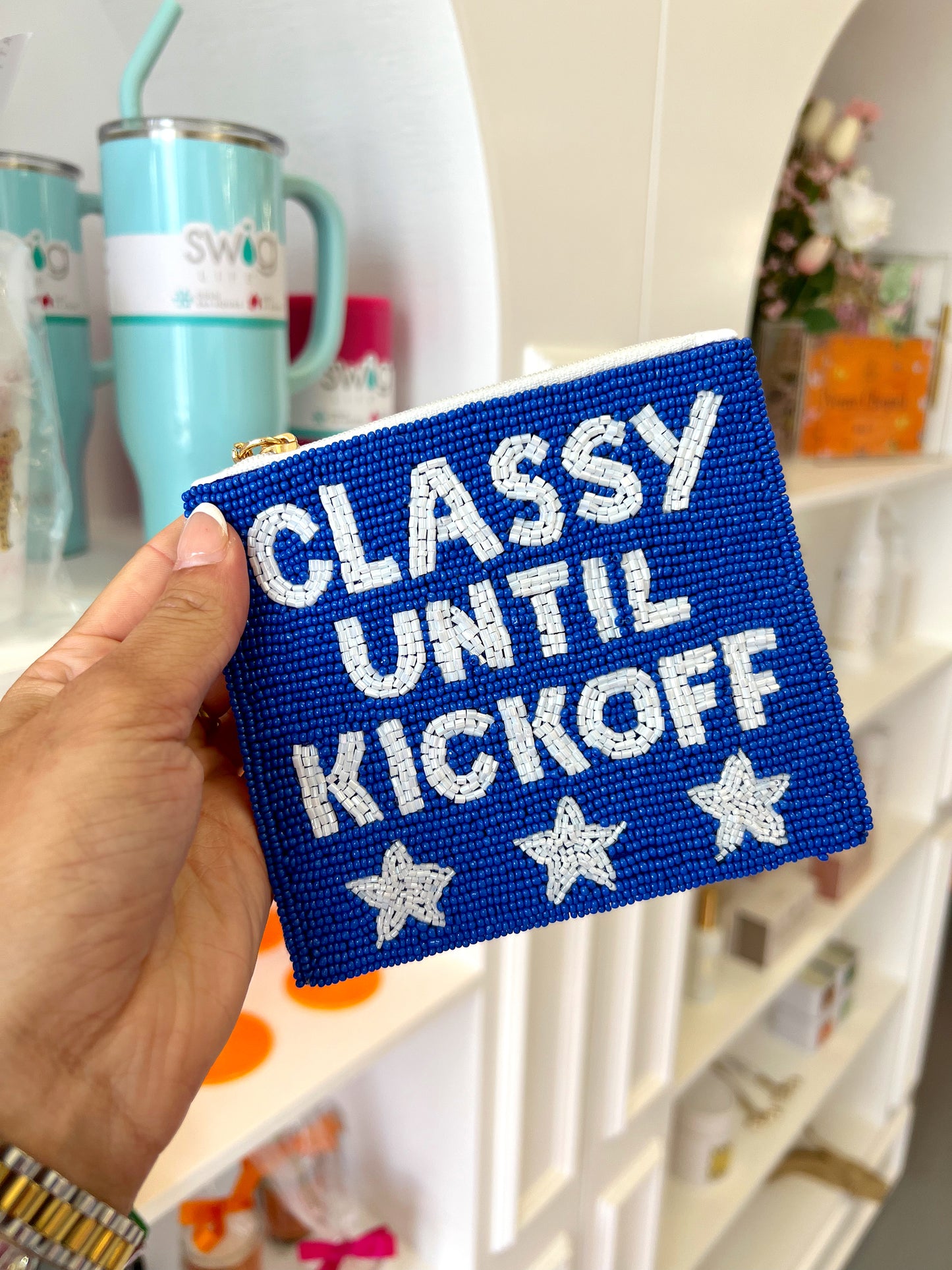 CLASSY UNTIL KICKOFF COINPURSE