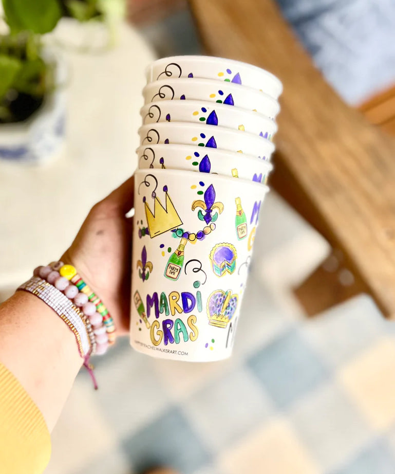 MARDI GRAS CUPS